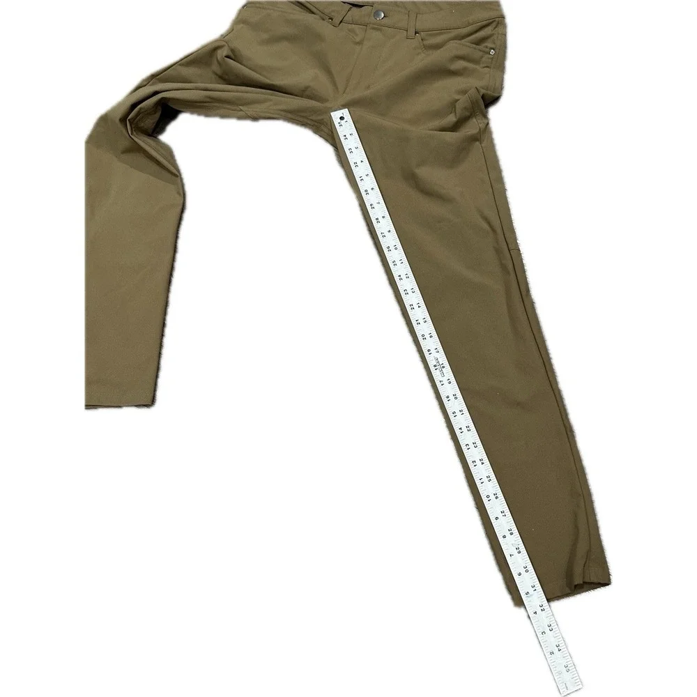 Lululemon ABC Pant Slim Fit LM5971S Tan Men Size‎ 32 32x31